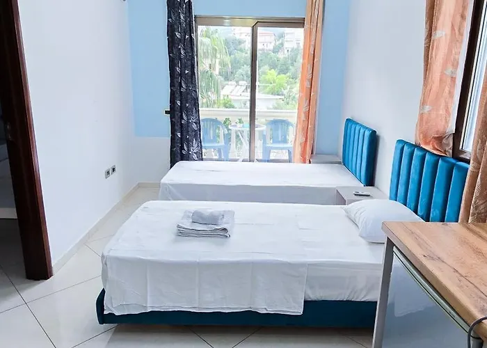 Azure With Sea View Drymades Apartamento Dhërmi