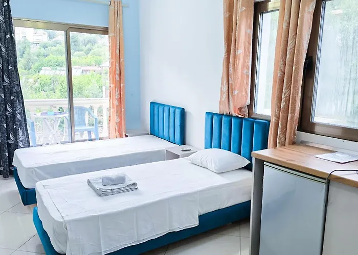 Azure With Sea View Drymades Apartamento Dhërmi