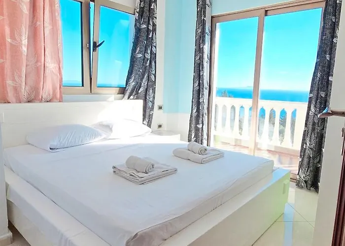 Apartamento Azure With Sea View Drymades Dhërmi